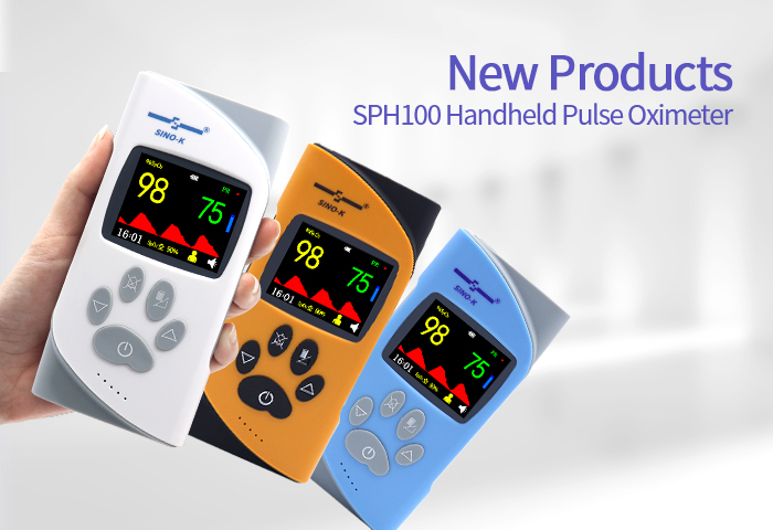 New Products
SPH100 
Handheld Pulse Oximeter